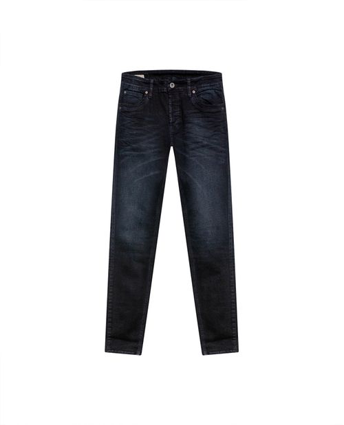 Jean Rider Skinny Fit Tiro Bajo para Hombre en Algodón, Cristal
