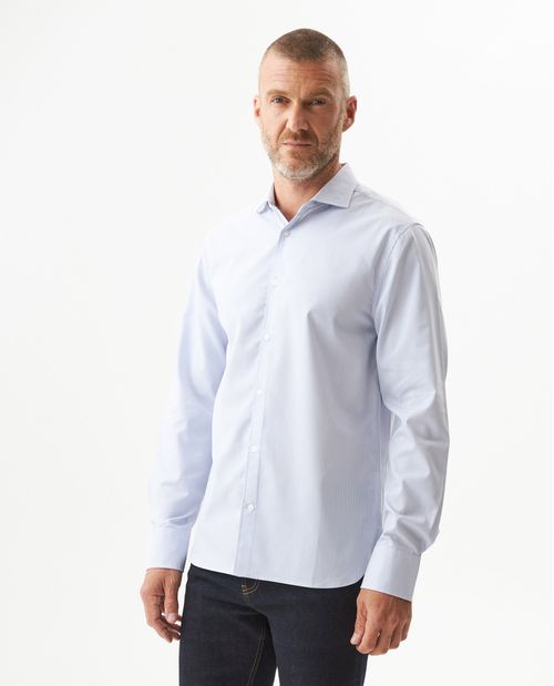 Camisa de Cuadros Manga Larga para Hombre