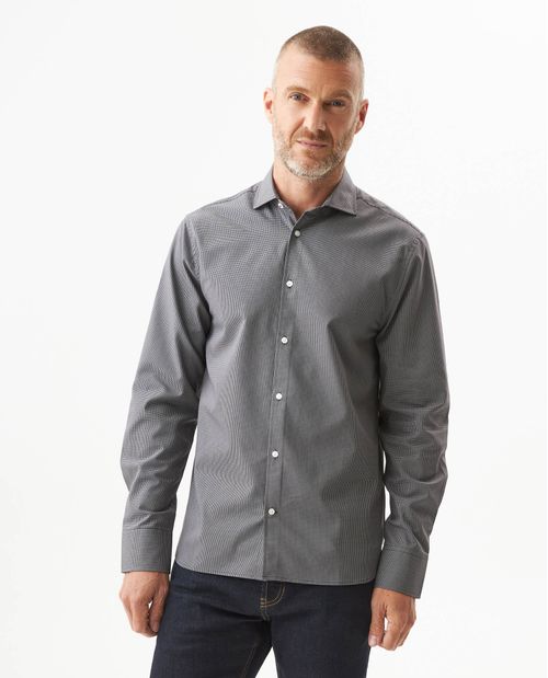 Camisa de Cuadros Manga Larga para Hombre