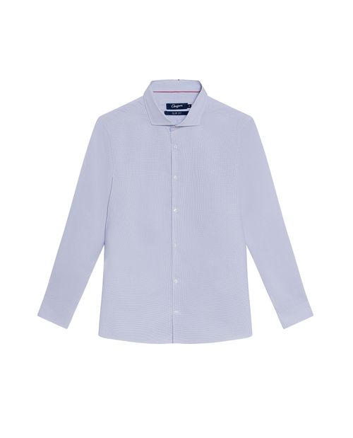 Camisa de Cuadros Manga Larga para Hombre