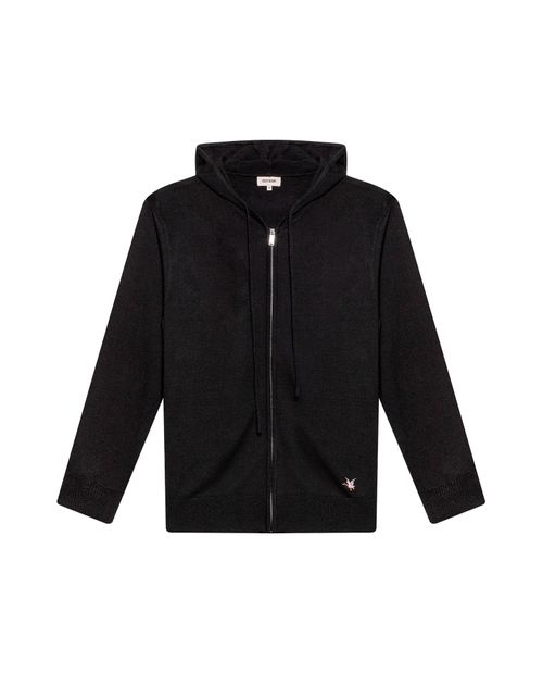 Hoodie con Capucha y Cierre Metálico para Hombre