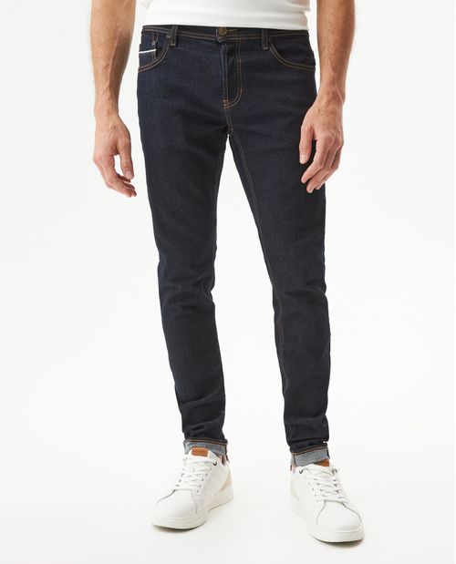 Jean Rider Heritage Skinny Fit Tiro Bajo para Hombre en Algodón, Espléndido
