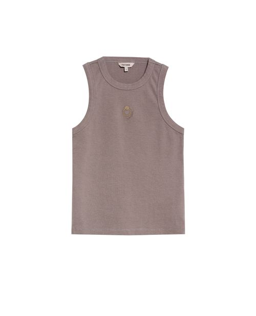 Camiseta Tipo Tank Sin Mangas para Mujer