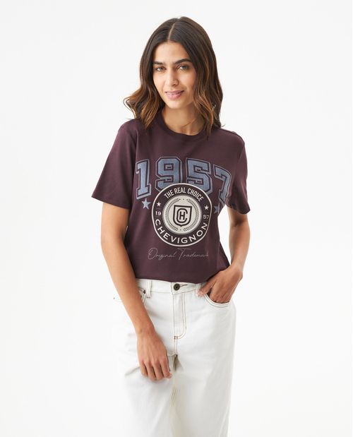 Camiseta Manga Corta para Mujer