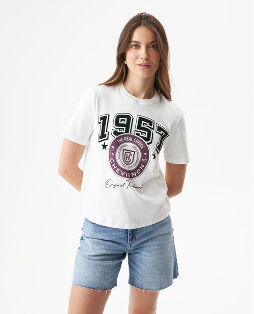 Camiseta Manga Corta para Mujer