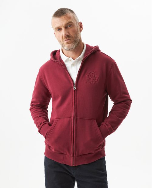 Buzo Abierto con Capucha para Hombre