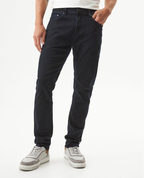 Jean Famous Skinny Fit Tiro Medio para Hombre en Algodón, Baile