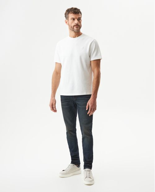 Jean Rider Super Slim Fit Tiro Medio para Hombre en Algodón Reciclado, Brindis