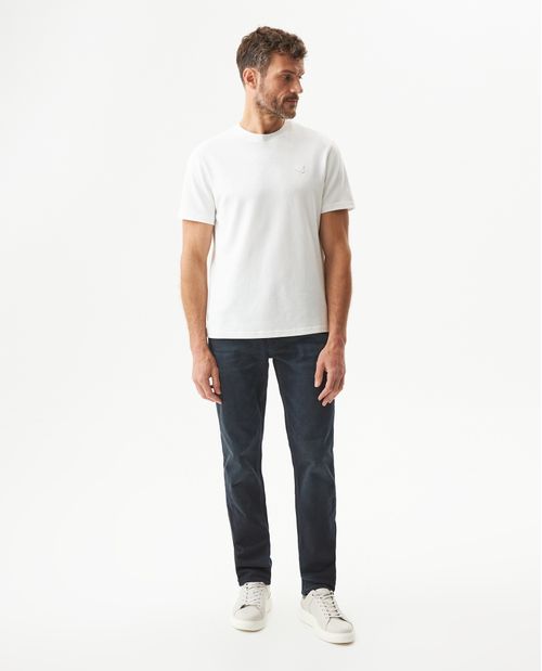 Jean Morrison  Slim Fit Tiro Medio para Hombre en Algodón, Velero