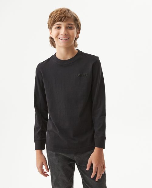 Camiseta Manga Larga Para Niño