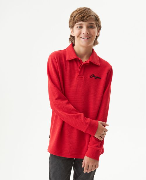 Camiseta Polo Classic Fit para Niño