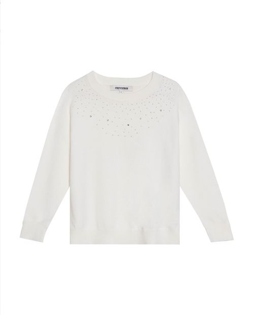 Suéter Tejido Con Brillo para Mujer