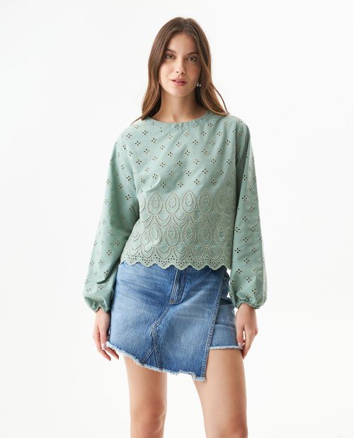 Camisa Silueta Amplia para Mujer