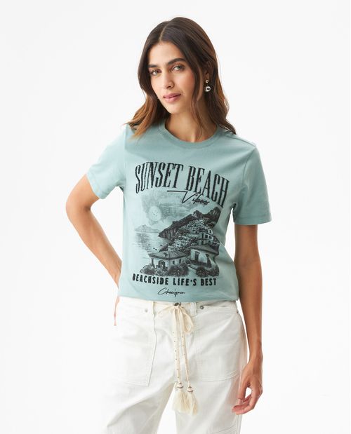 Camiseta Manga Corta para Mujer