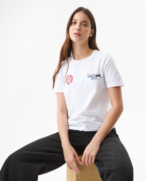 Camiseta Manga Corta para Mujer
