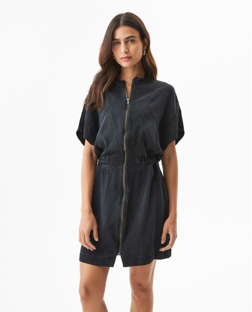 Vestido Corto en Denim para Mujer