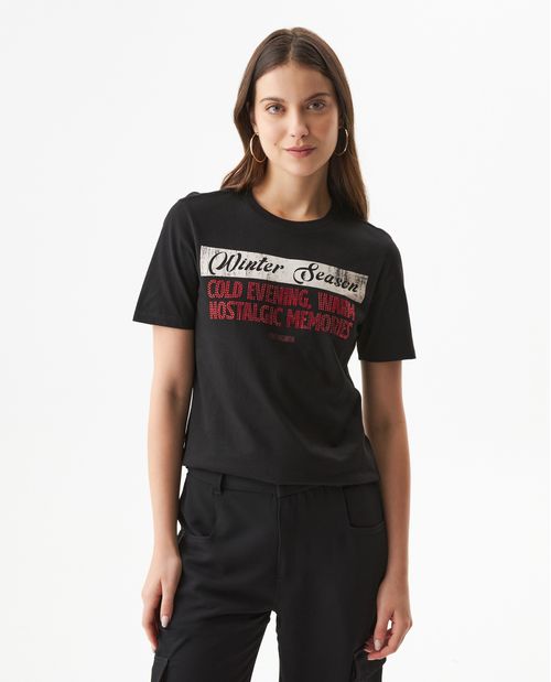 Camiseta Manga Corta para Mujer