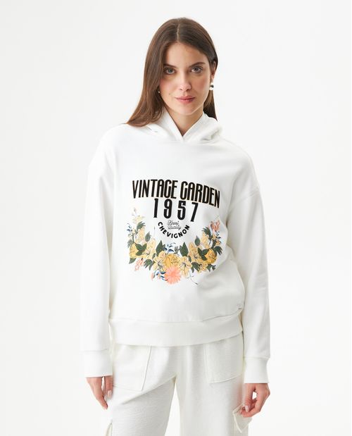 Buzo Cerrado con Capucha para Mujer