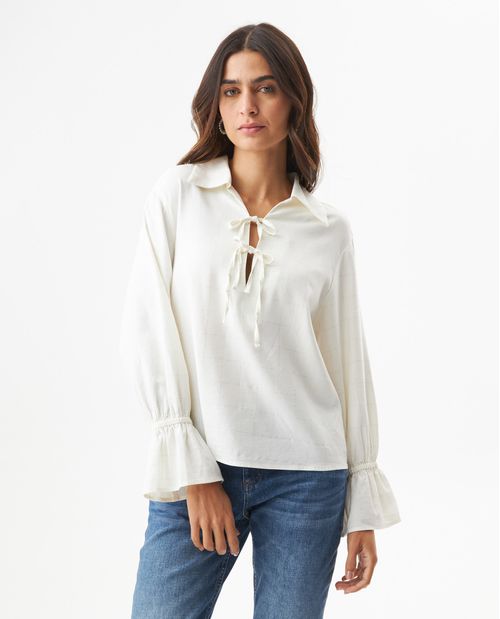 Blusa Silueta Amplia para Mujer