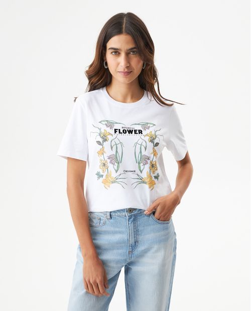 Camiseta Manga Corta para Mujer