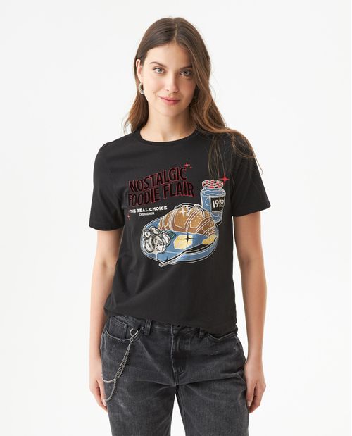 Camiseta Manga Corta para Mujer