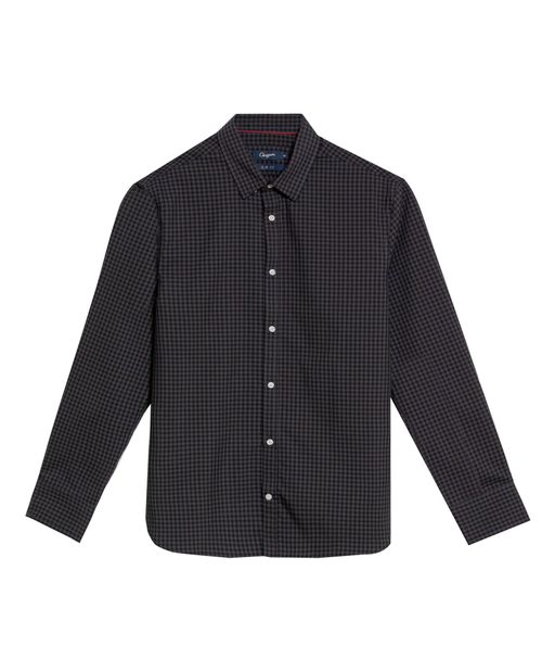 Camisa de Cuadros Manga Larga para Hombre