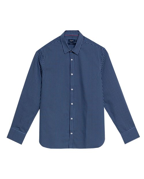 Camisa de Cuadros Manga Larga para Hombre