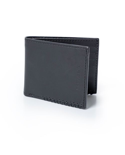 Billetera de Hombre Horizontal de Dos Alas en Cuero