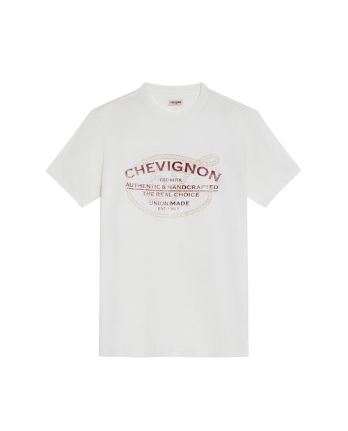 Camiseta de Hombre Rodeo Slim Fit Manga Corta Gráficos en Frente y Espalda Jersey Nazca en Algodón