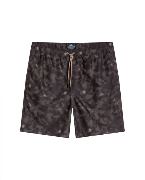 Bermuda de Hombre de Playa Tiro Medio Non-Stretch Panty Interno en Poliéster Reciclado