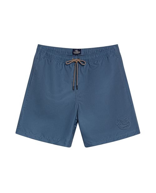 Bermuda de Hombre de Playa Rayas Horizontales Panty Interno en Poliéster Reciclado
