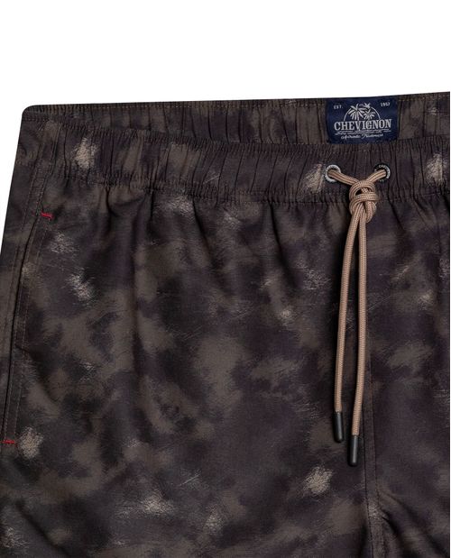 Bermuda de Hombre de Playa Tiro Medio Non-Stretch Panty Interno en Poliéster Reciclado