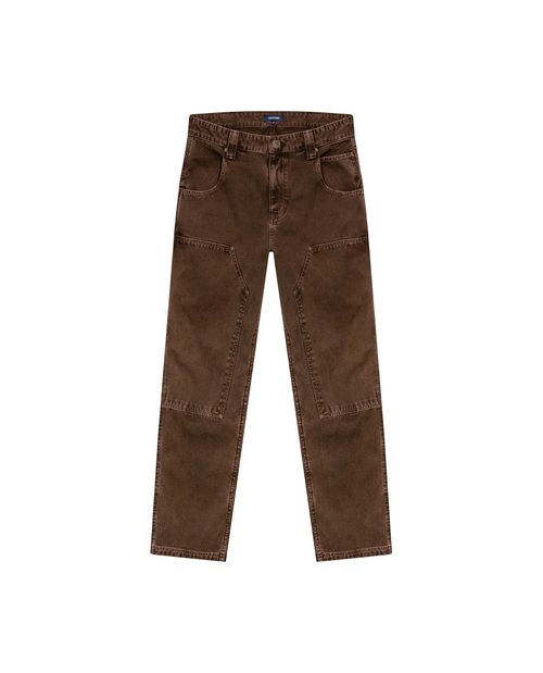 Pantalón de Hombre Rodeo Carpintero 5 Bolsillos Tiro Bajo en Algodón Canvas