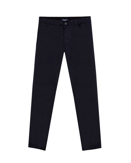 Pantalón de Hombre Regular Fit Tiro Medio Pretina Elástica Interna Tela Tecnológica en Mezcla Técnica