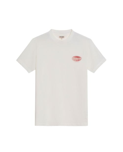 Camiseta de Hombre Rodeo Classic Fit Manga Corta Gráfico en Punto Corazón Jersey Varsovia en Algodón