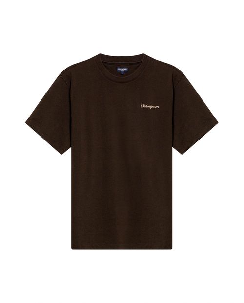 Camiseta de Hombre Rodeo Classic Fit Manga Corta con Bordados en Frente y Espalda Jersey Varsovia en Algodón