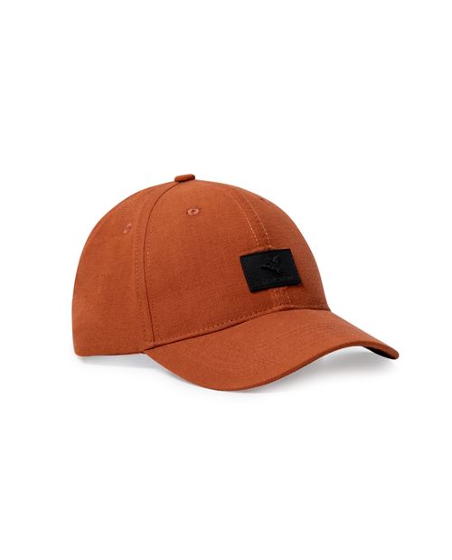Gorra Unisex 6 Paneles Ripstop con Aplique PVC Frente-Lateral en Mezcla de Algodón