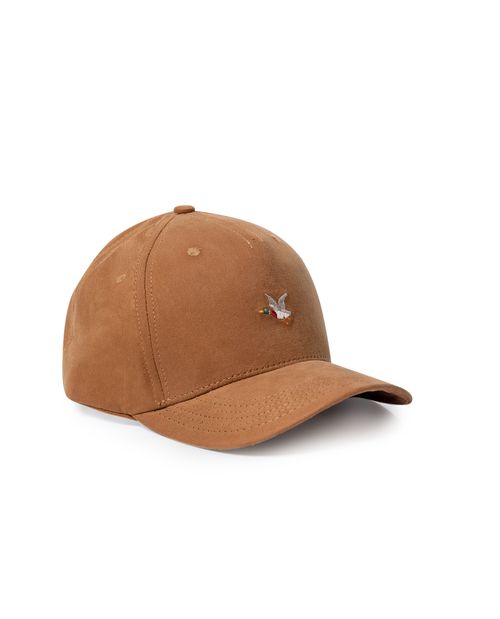 Gorra Unisex 5 Paneles Drill Estructurada con Pato Bordado Directo en Algodón