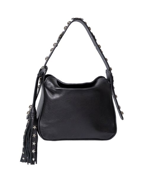 Bolso de Mujer Mini Bag en Cuero Vacuno con Conchos Western