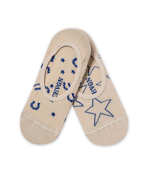 Bipack de Medias de Mujer Súper Invisibles con Elástico Silicona en Mezcla de Algodón