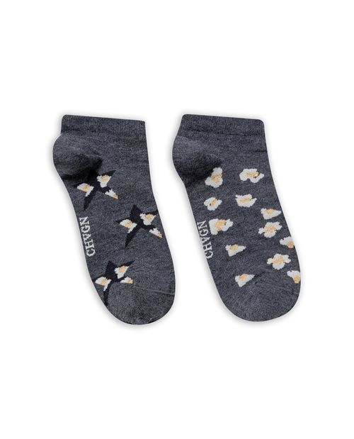 Bipack de Medias de Mujer Tobillera con Marcación Chevignon en Mezcla de Algodón