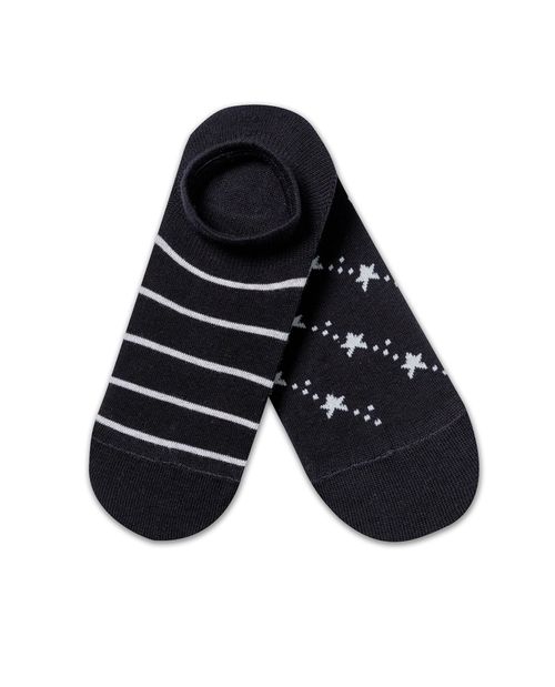 Bipack de Medias de Mujer Invisibles con Puño Marcación Chevignon en Mezcla de Algodón