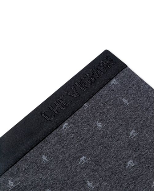 Bóxer de Hombre con Gráficos en Contraste en Mezcla de Algodón