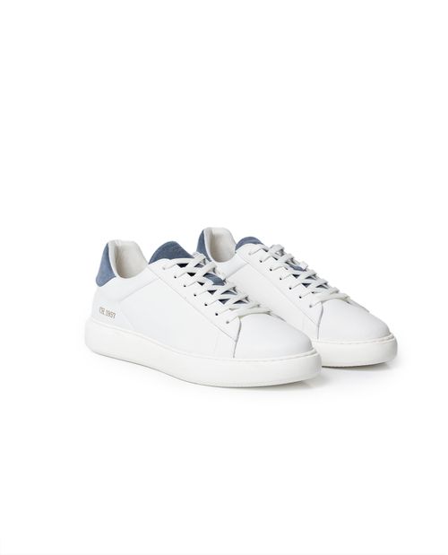 Tenis de Cuero Blanco para Hombre