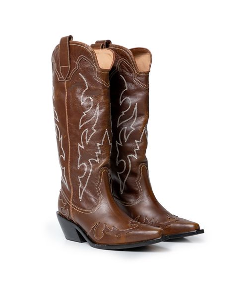 Botas Texanas de Cuero para Mujer