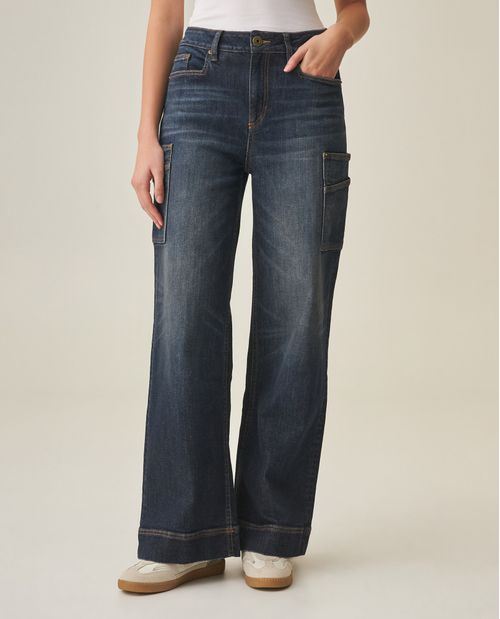 Jean Wide Leg para Mujer
