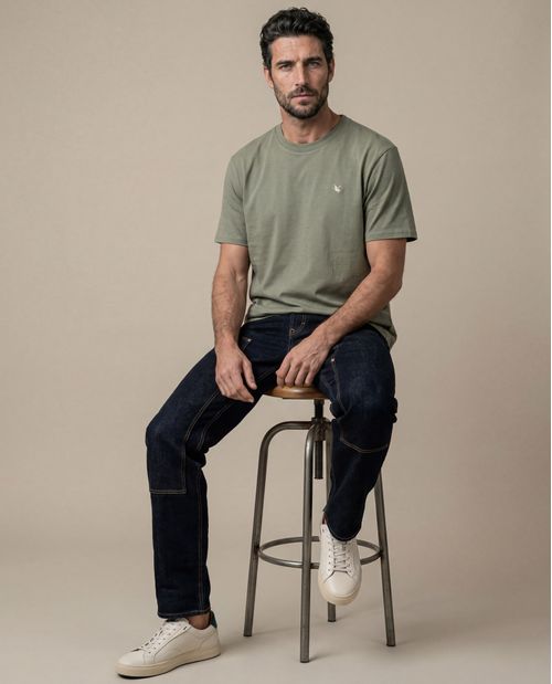 Jean Straight Fit para Hombre