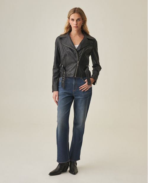 Jean Straight Fit para Mujer