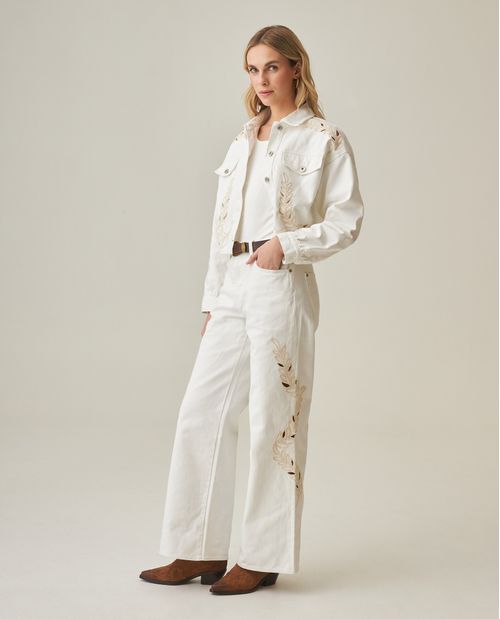 Jean Wide Leg para Mujer
