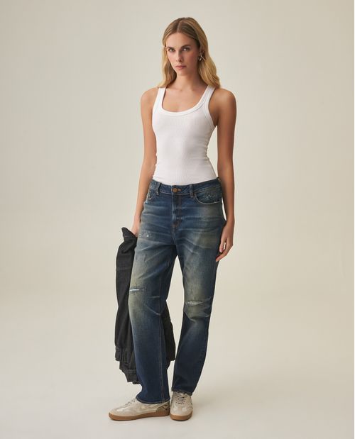 Jean Heritage Boy Fit para Mujer